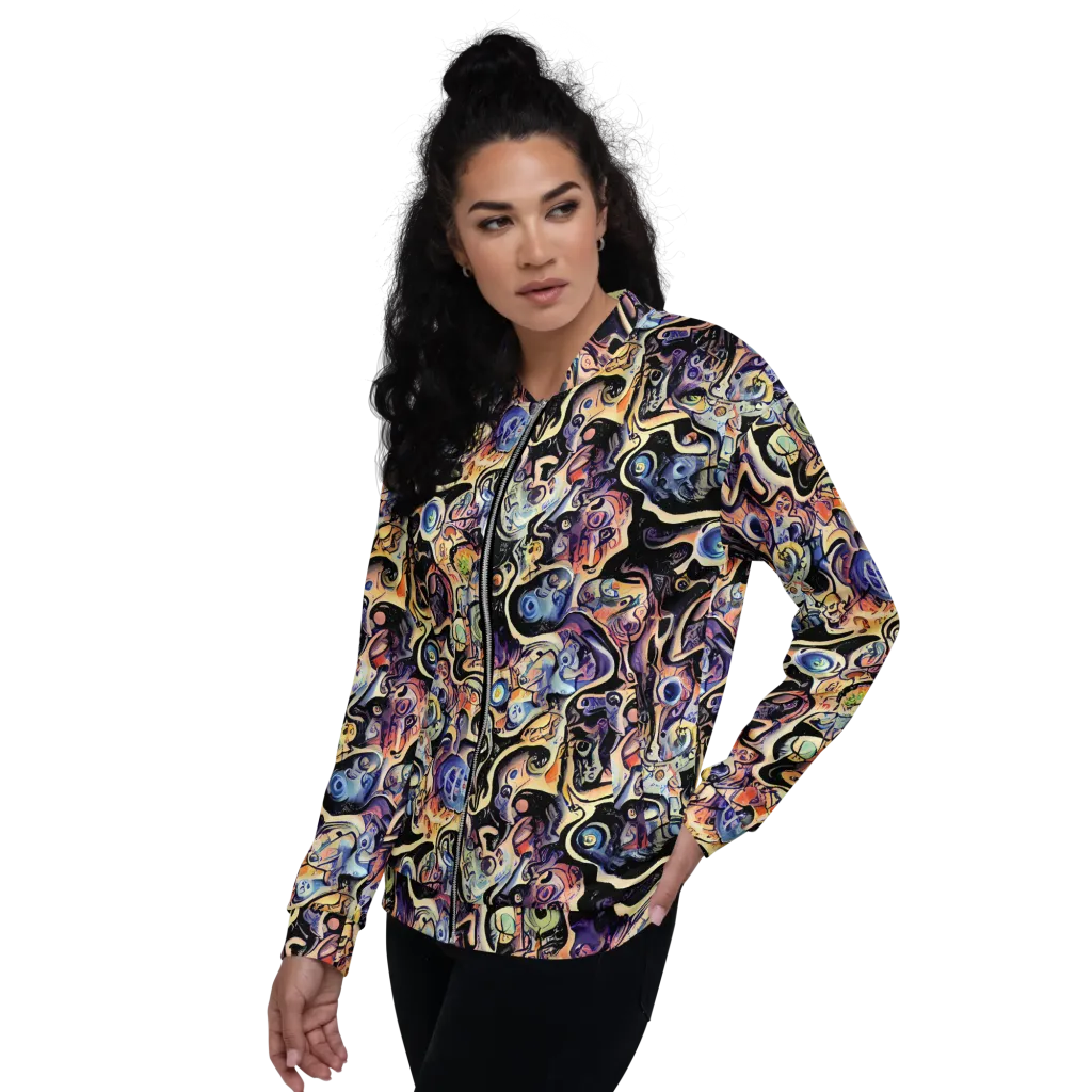 Grosz Galaxy on Bomber Jacket — Left