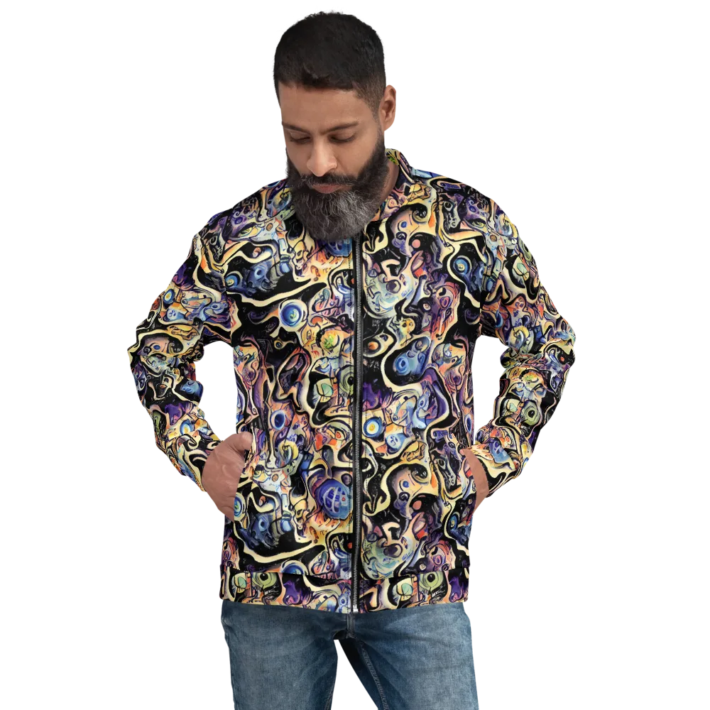 Grosz Galaxy on Bomber Jacket — Front