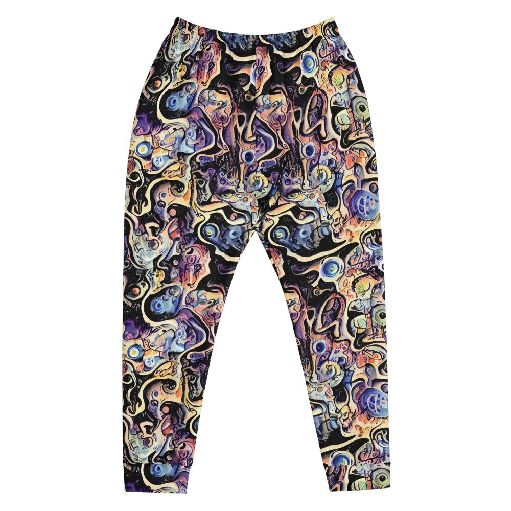 Grosz Galaxy on Men's Joggers — Front