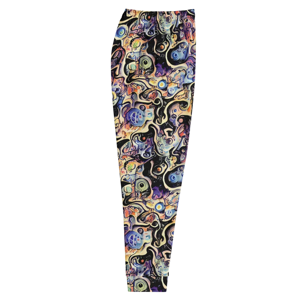 Grosz Galaxy on Men's Joggers — Right