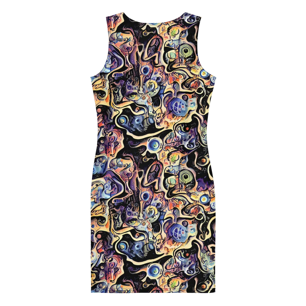 Grosz Galaxy on Bodycon Dress — Back