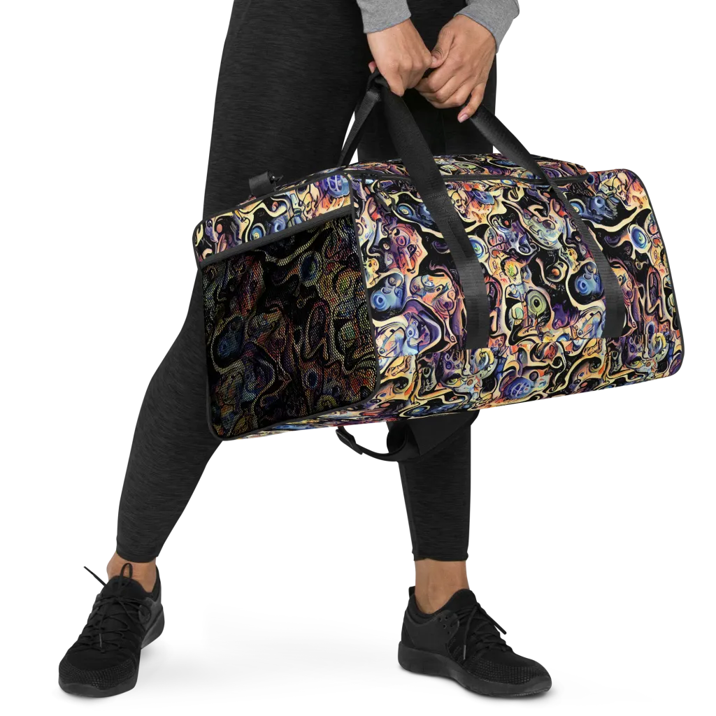 Grosz Galaxy on Duffle Bag — Right Front