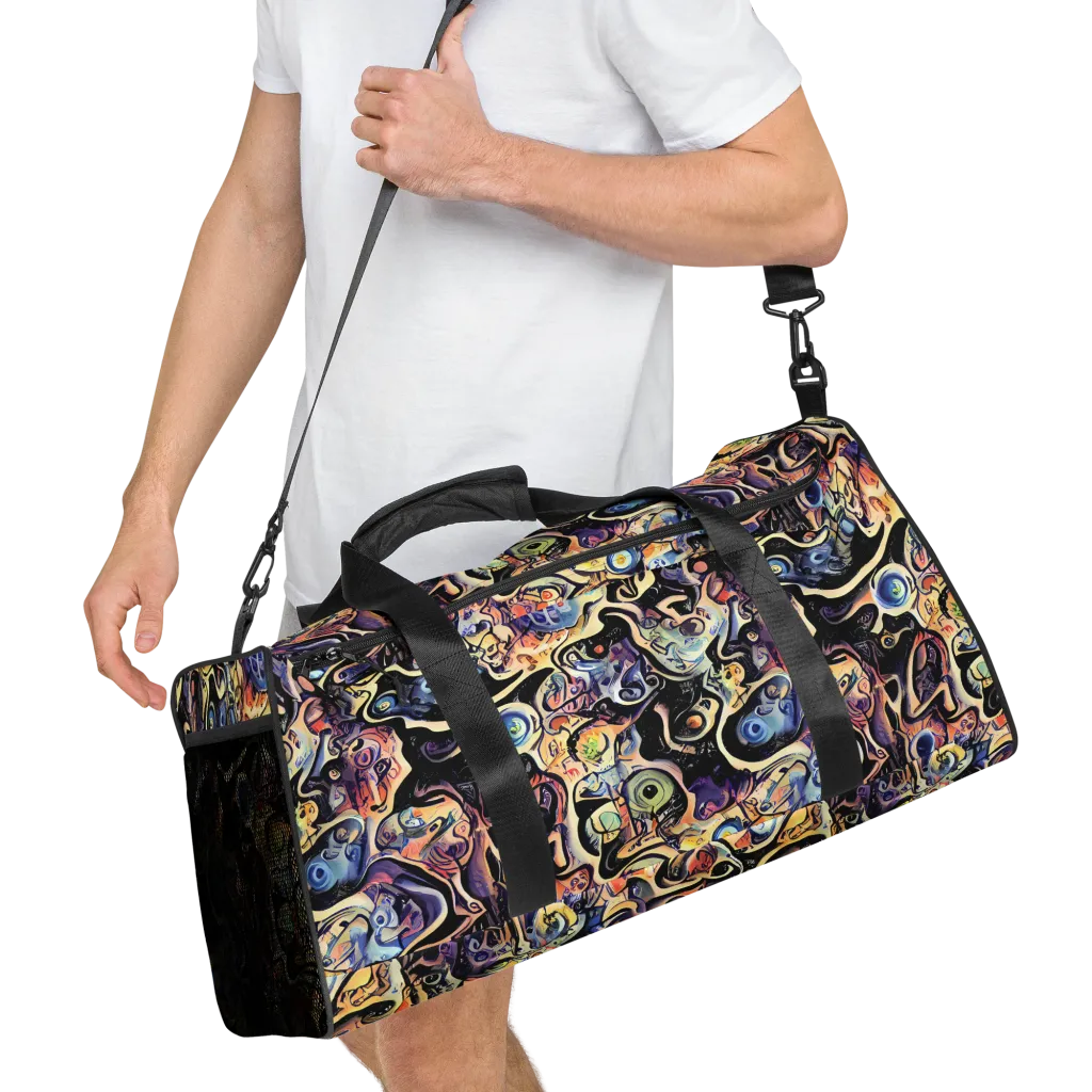Grosz Galaxy on Duffle Bag — Right Front