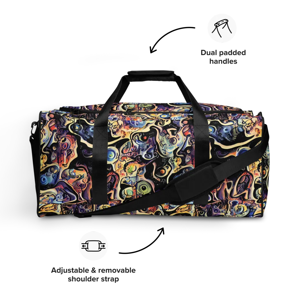 Grosz Galaxy on Duffle Bag — Front
