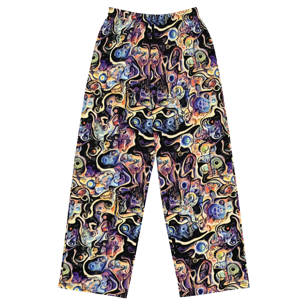 Grosz Galaxy on Wide-Leg Pants — Front