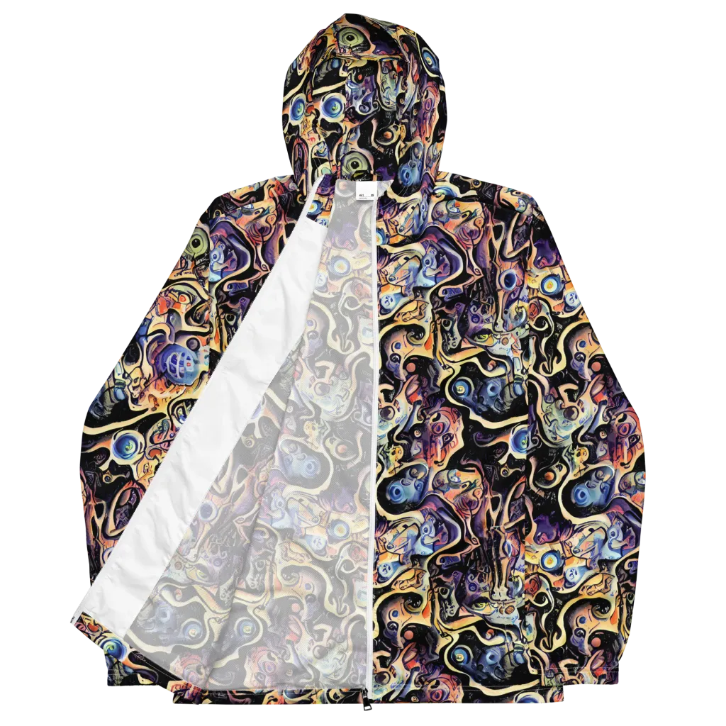 Grosz Galaxy on Men's Windbreaker — Front