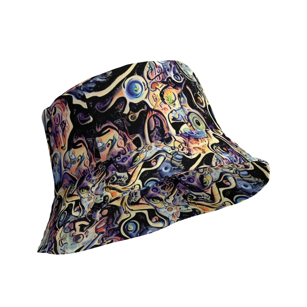 Grosz Galaxy on Reversible Bucket Hat — Product details Outside