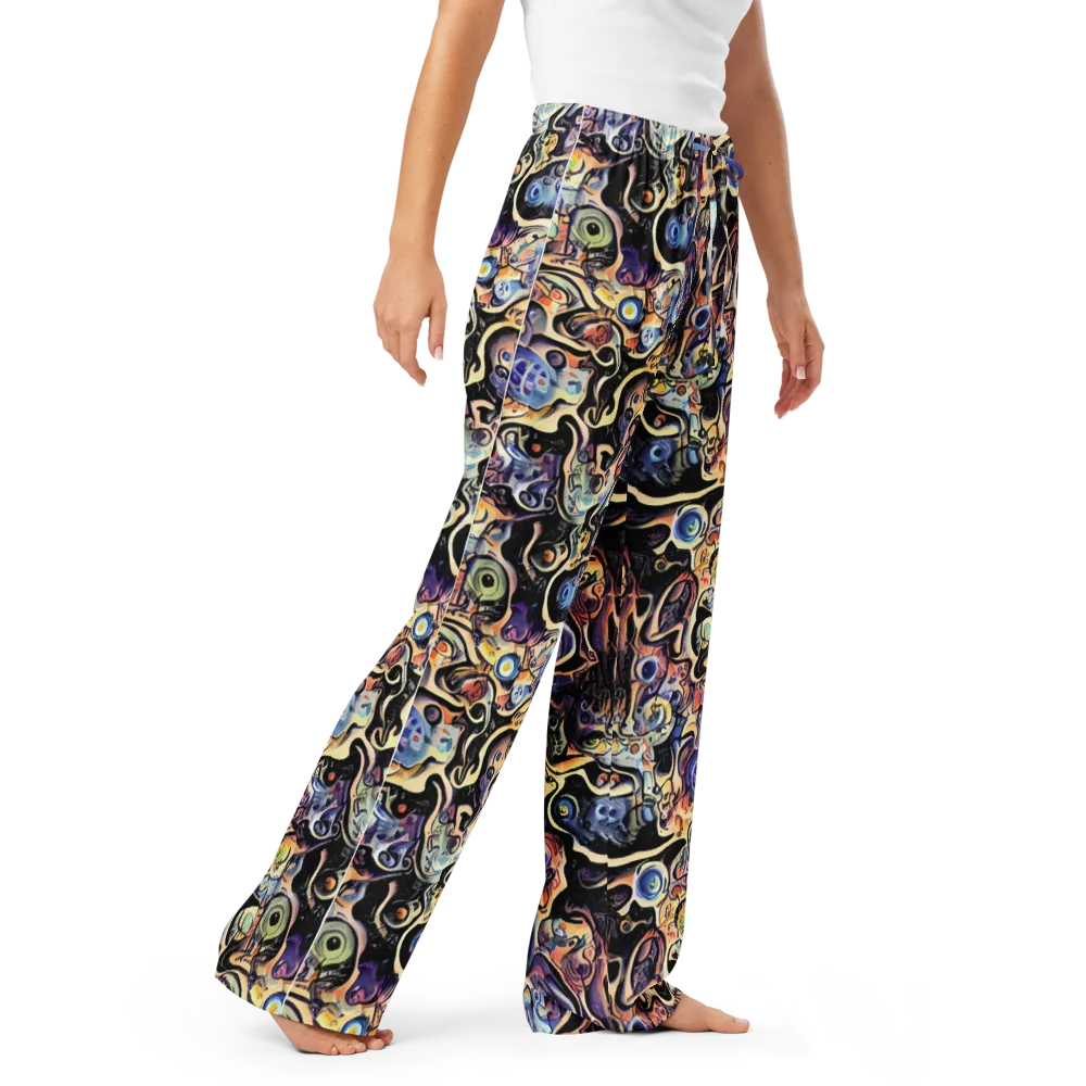Grosz Galaxy on Women's Pajama Pants — Right Front