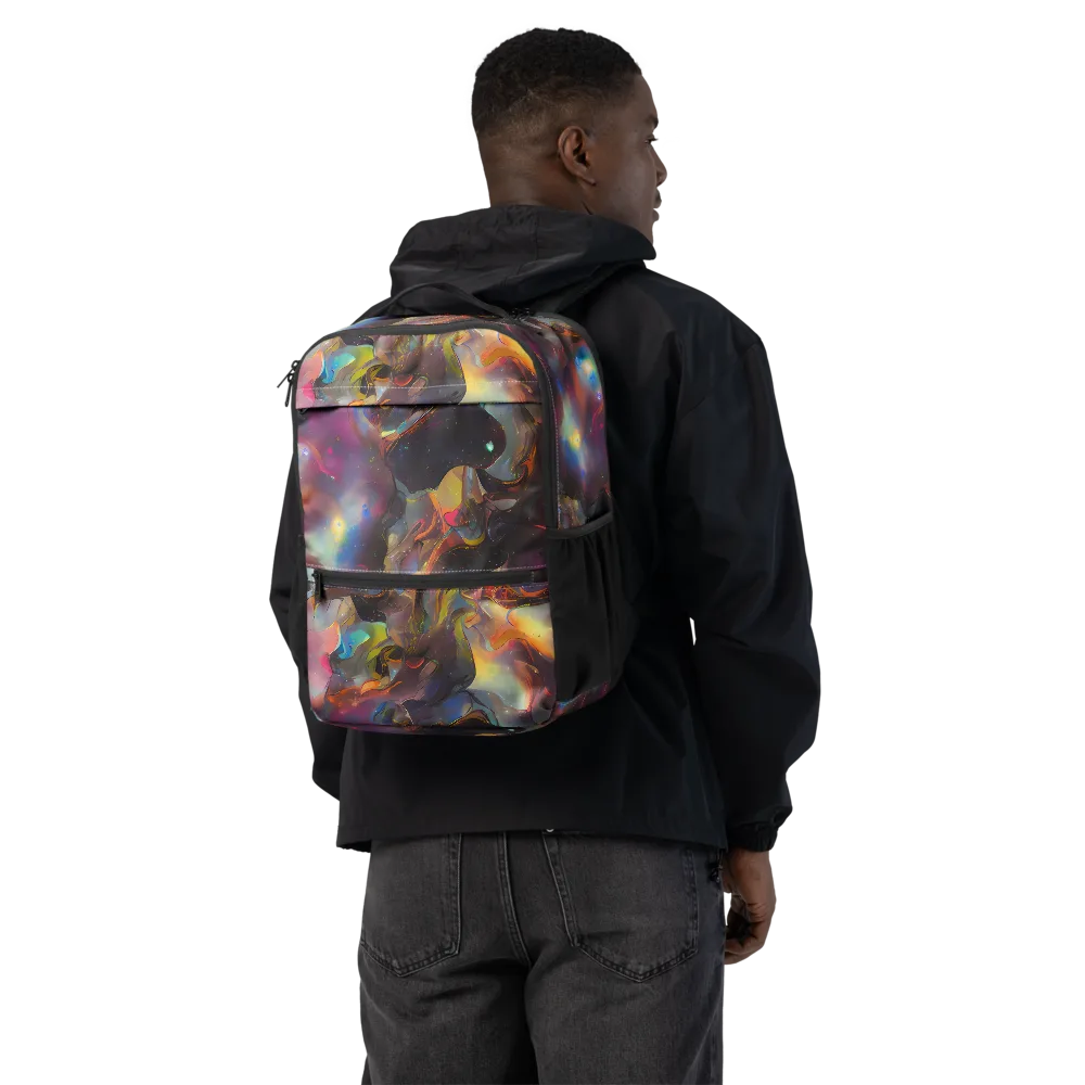 Cosmic Fusion on Utility Backpack — Back