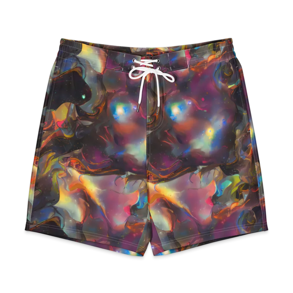 Cosmic Fusion on Men's Board Shorts — Front