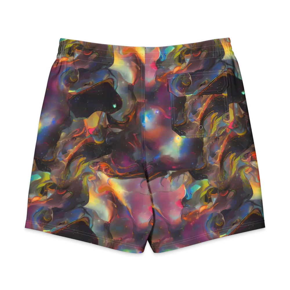 Cosmic Fusion on Men's Board Shorts — Back