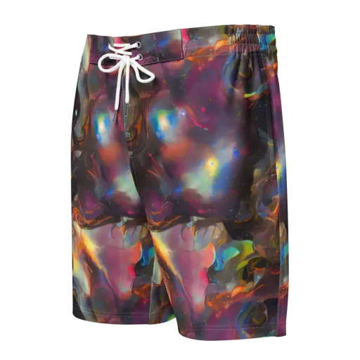 Cosmic Fusion on a Men's Board Shorts