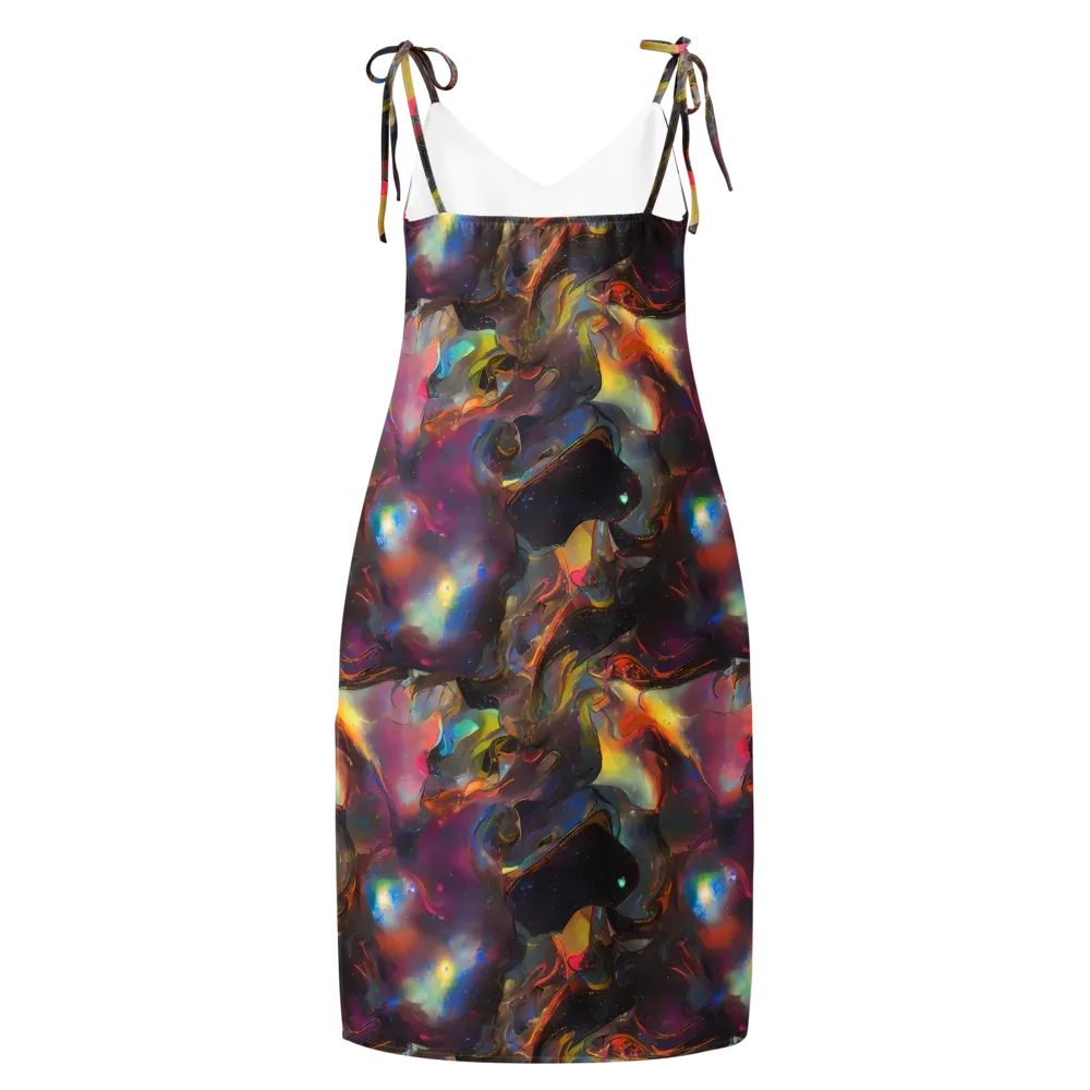 Cosmic Fusion on Slip Dress — Back