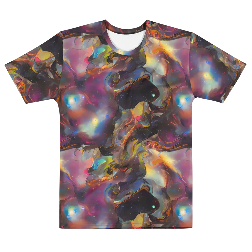 Cosmic Fusion on Men's Cotton Crew Neck T-Shirt — Front