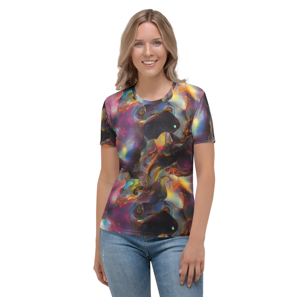 Cosmic Fusion on Women's Crew Neck T-Shirt — Front