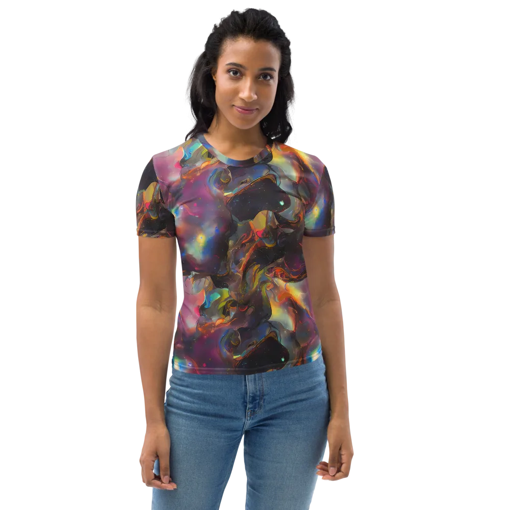 Cosmic Fusion on Women's Crew Neck T-Shirt — Front