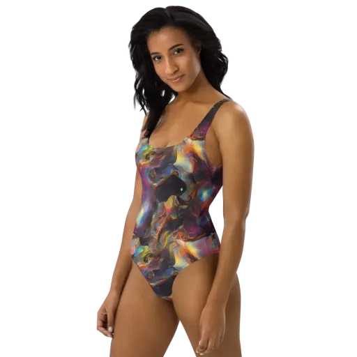 Cosmic Fusion on a One-Piece Swimsuit