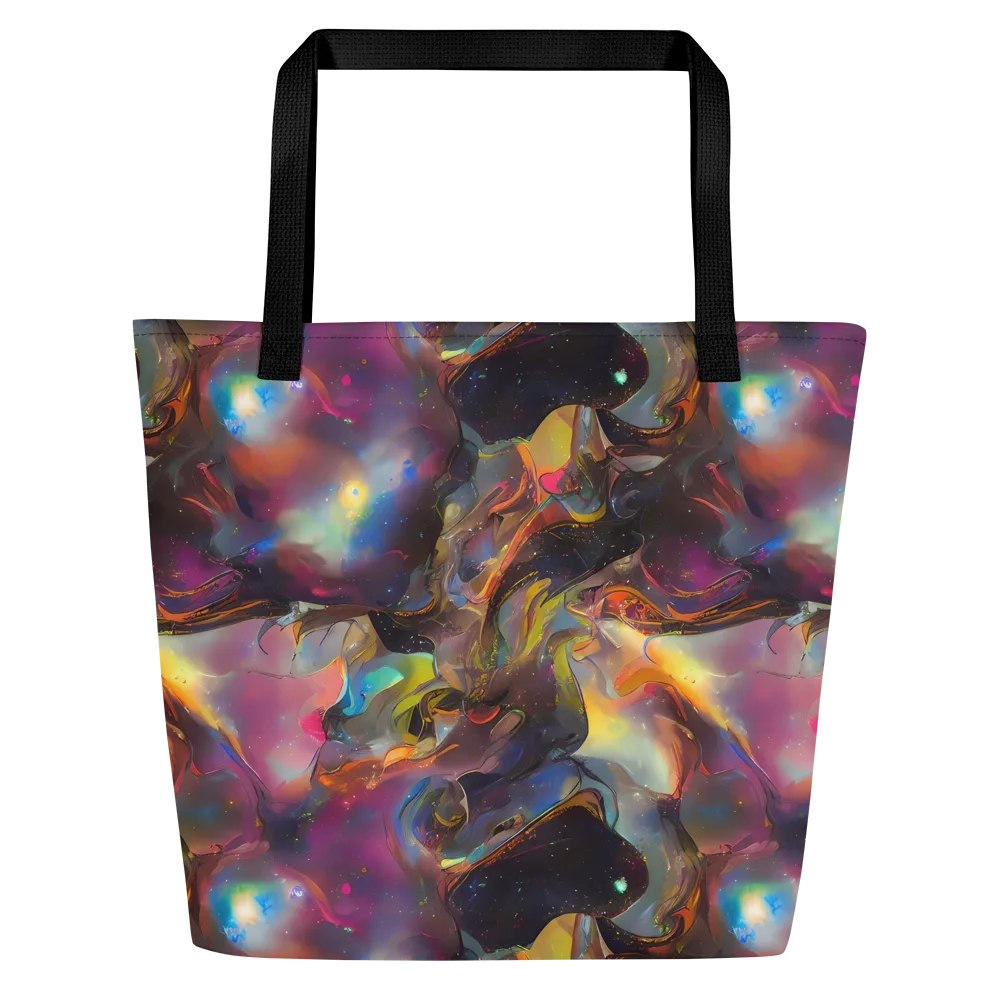 Cosmic Fusion on Large Tote Bag W/ Pocket — Front