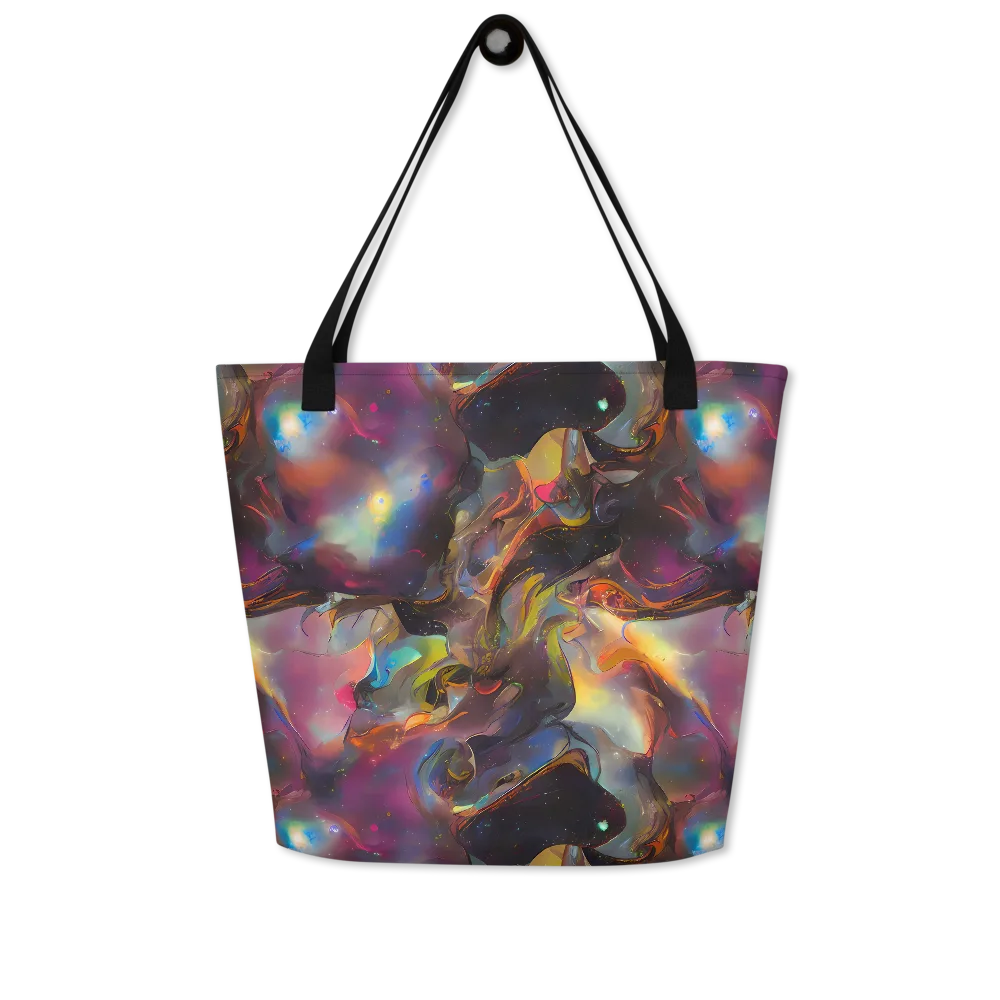 Cosmic Fusion on Large Tote Bag W/ Pocket — Front