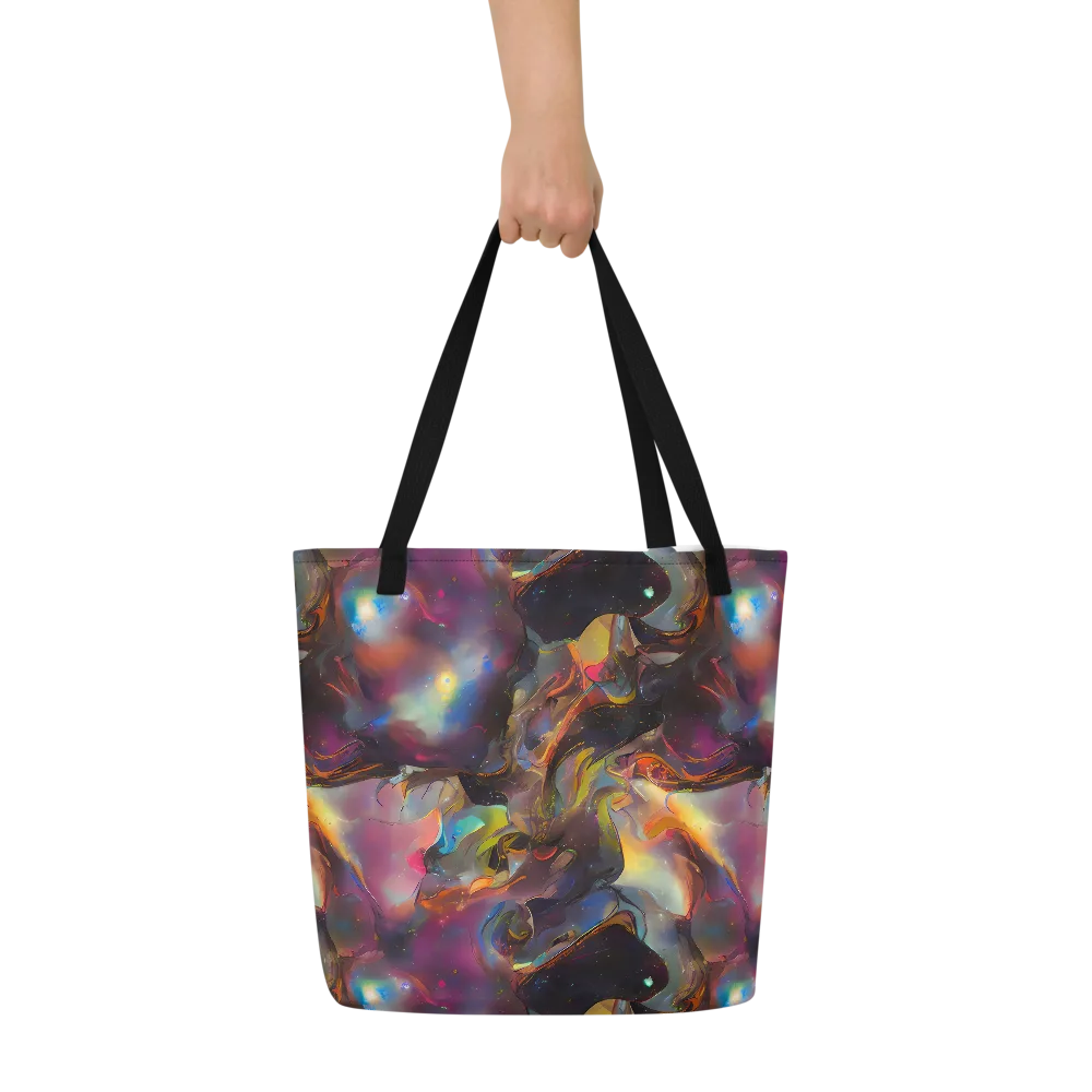 Cosmic Fusion on Large Tote Bag W/ Pocket — Front
