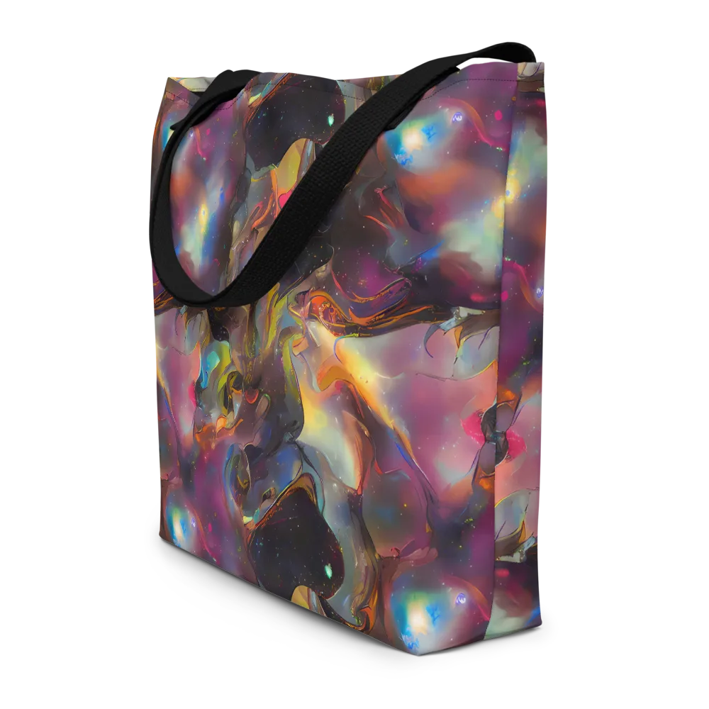 Cosmic Fusion on Large Tote Bag W/ Pocket — Front