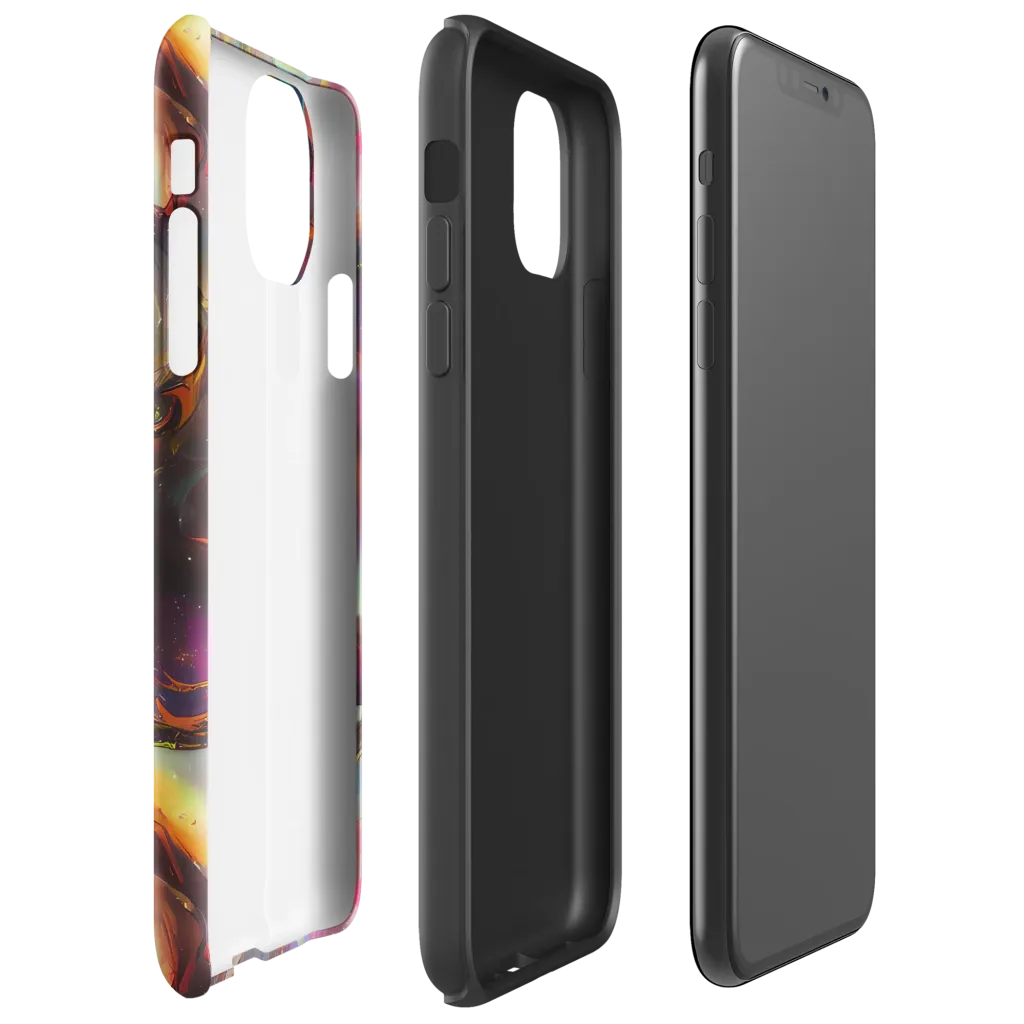 Cosmic Fusion on Tough Case for iPhone® — Right