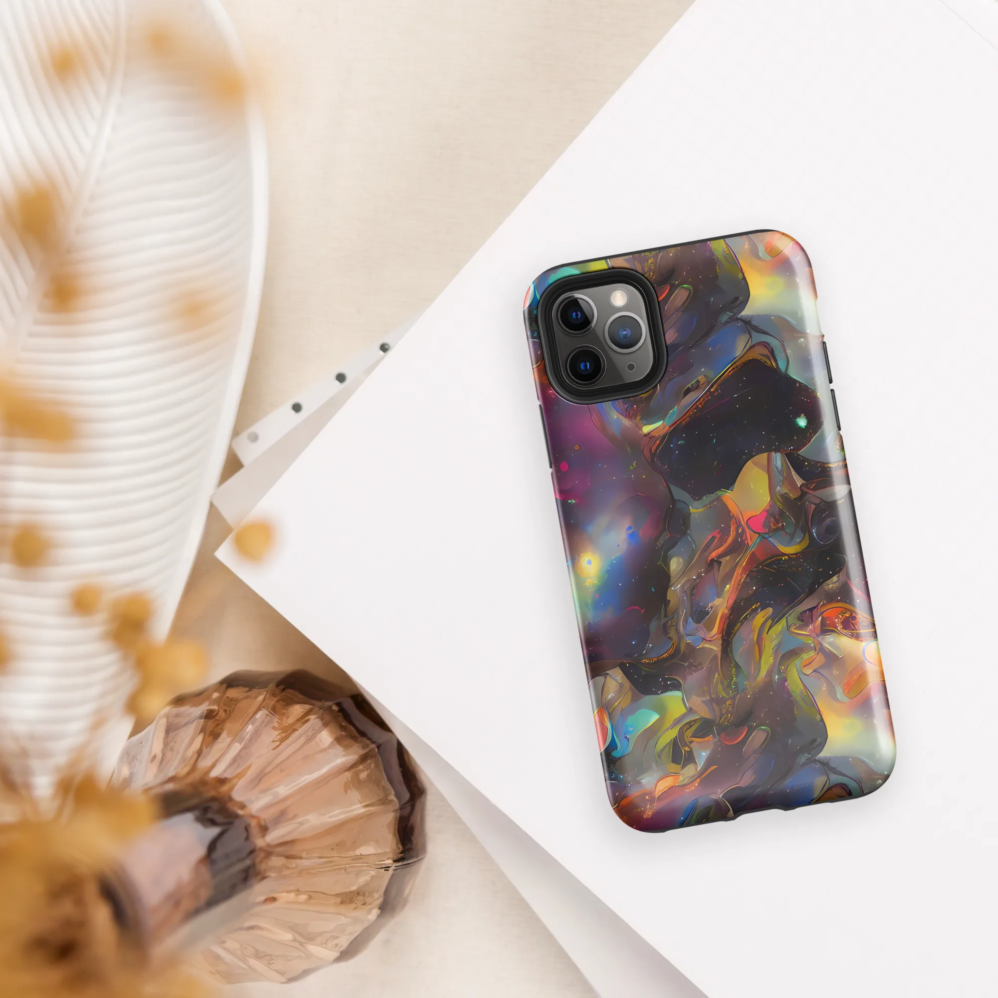 Cosmic Fusion on Tough Case for iPhone® — Front