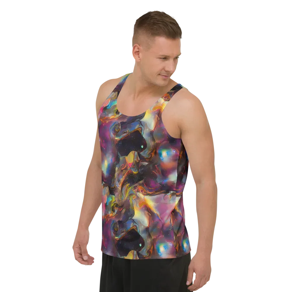 Cosmic Fusion on Men's Tank Top — Left Front