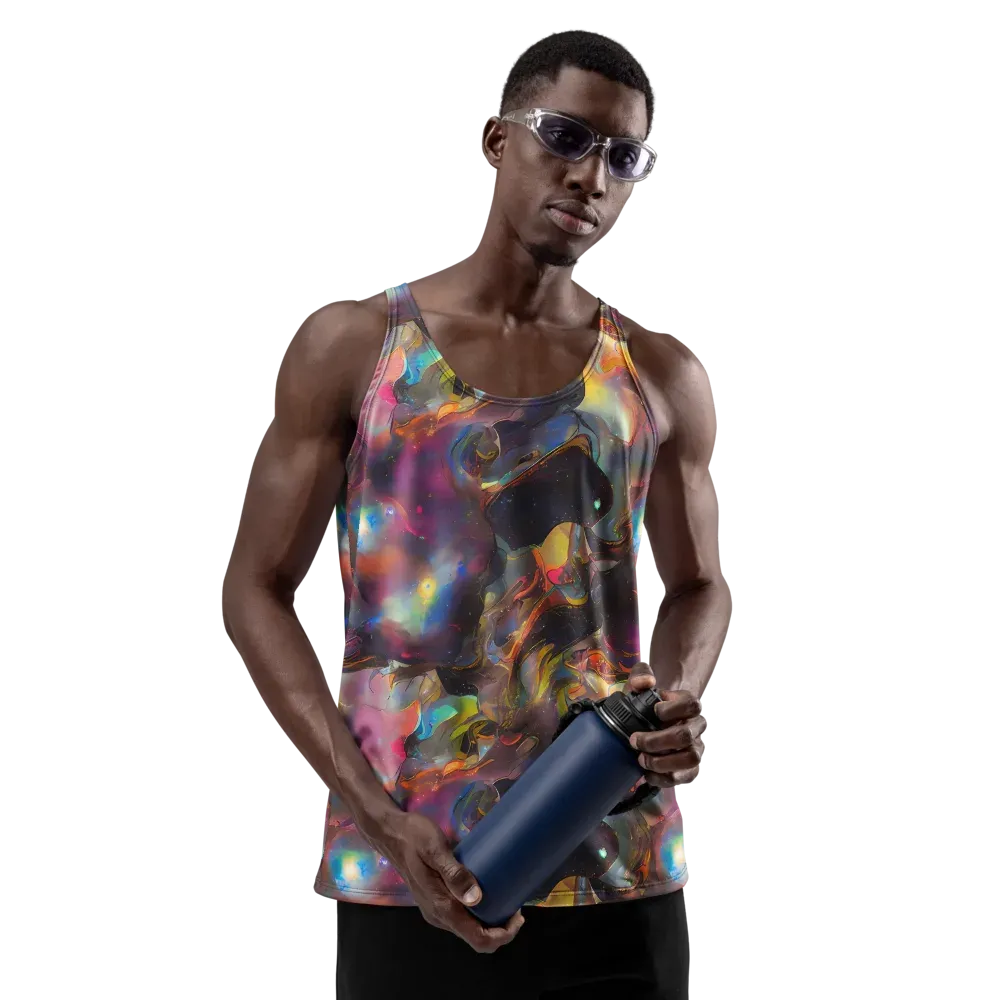 Cosmic Fusion on Men's Tank Top — Front