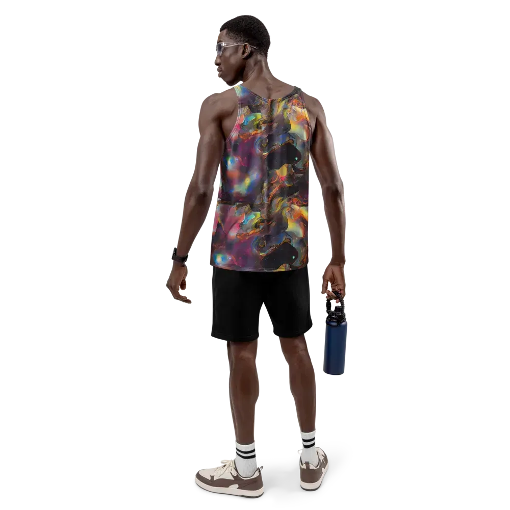 Cosmic Fusion on Men's Tank Top — Back