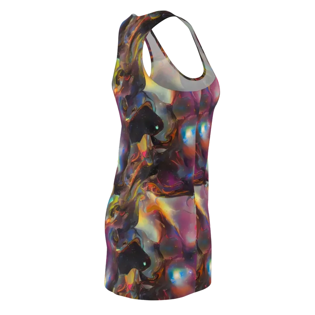 Cosmic Fusion on Racerback Dress — Back Side