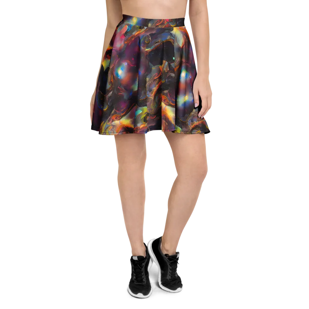 Cosmic Fusion on Skater Skirt — Front