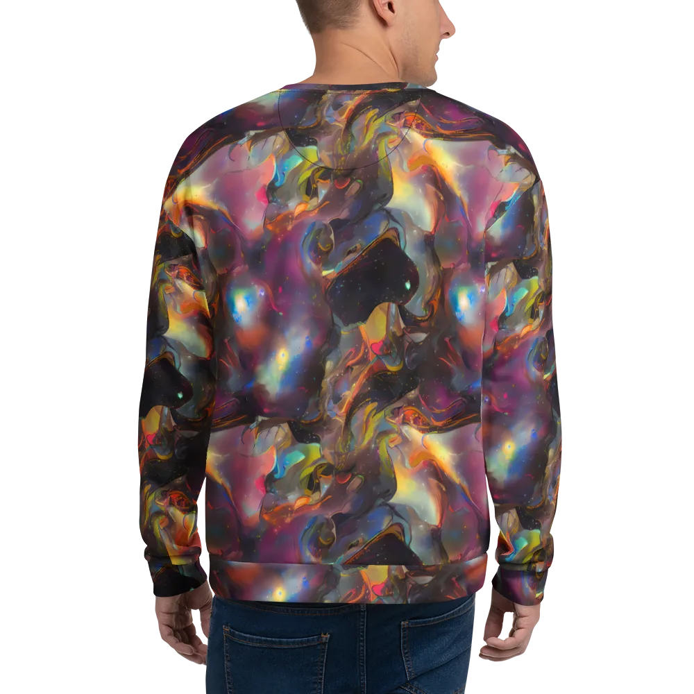 Cosmic Fusion on Sweatshirt — Back