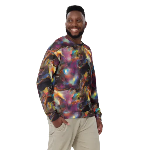 Cosmic Fusion on a Sweatshirt