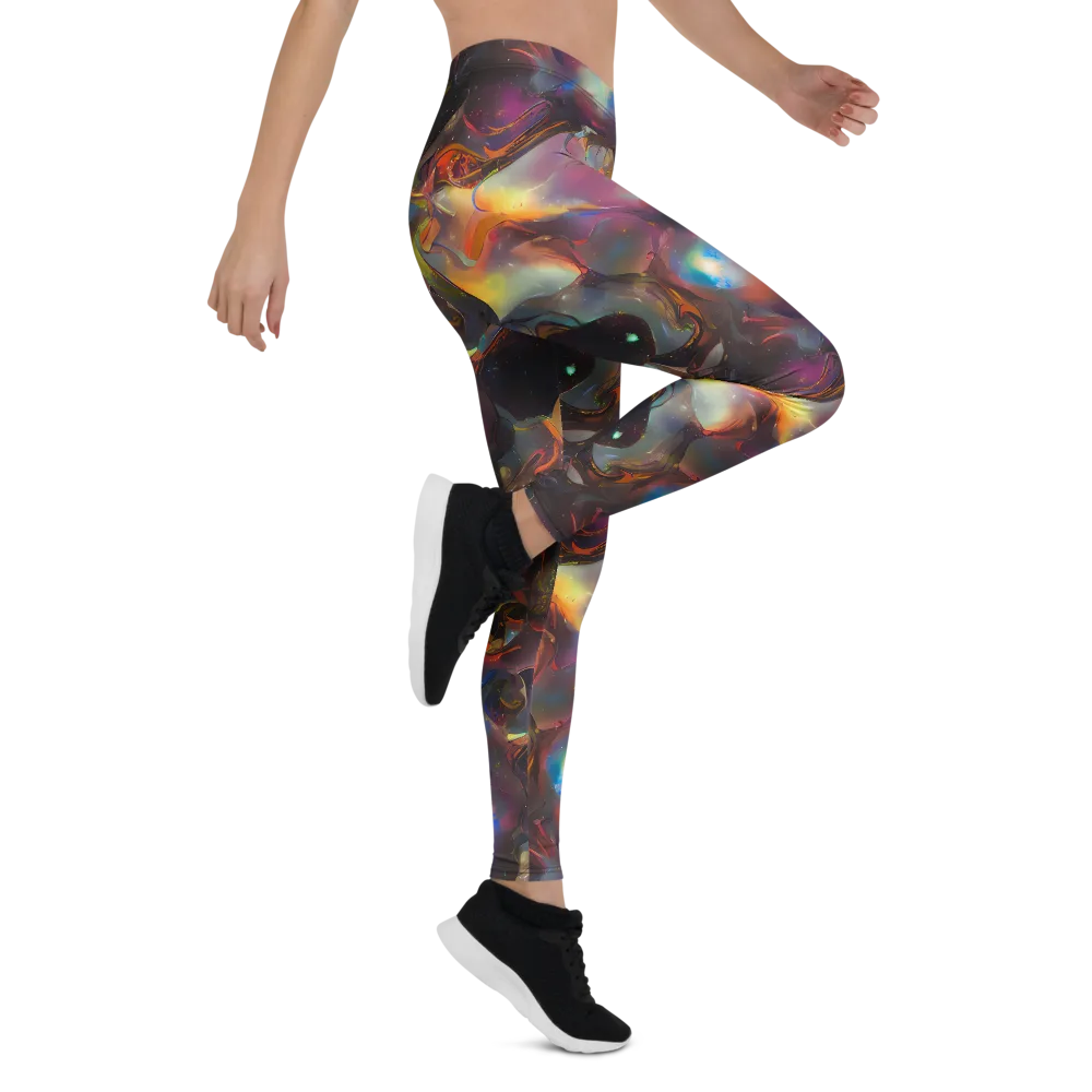 Cosmic Fusion on Leggings — Right