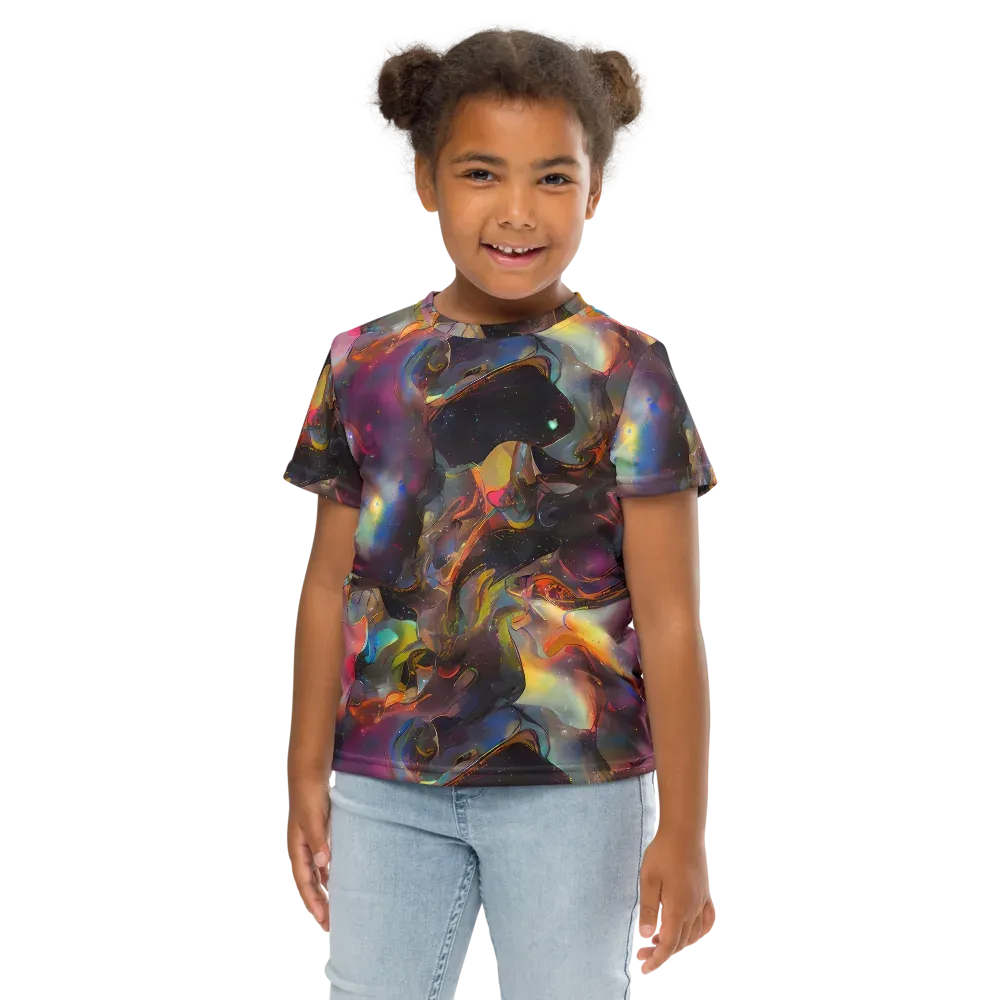 Cosmic Fusion on Kids Crew Neck T-Shirt — Front