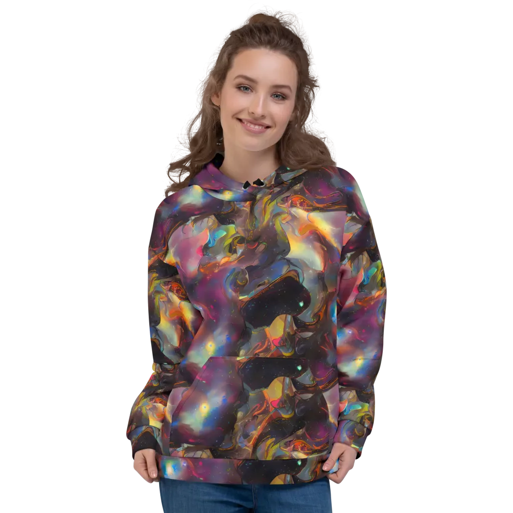 Cosmic Fusion on Hoodie — Front