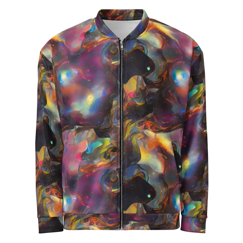 Cosmic Fusion on Bomber Jacket — Front