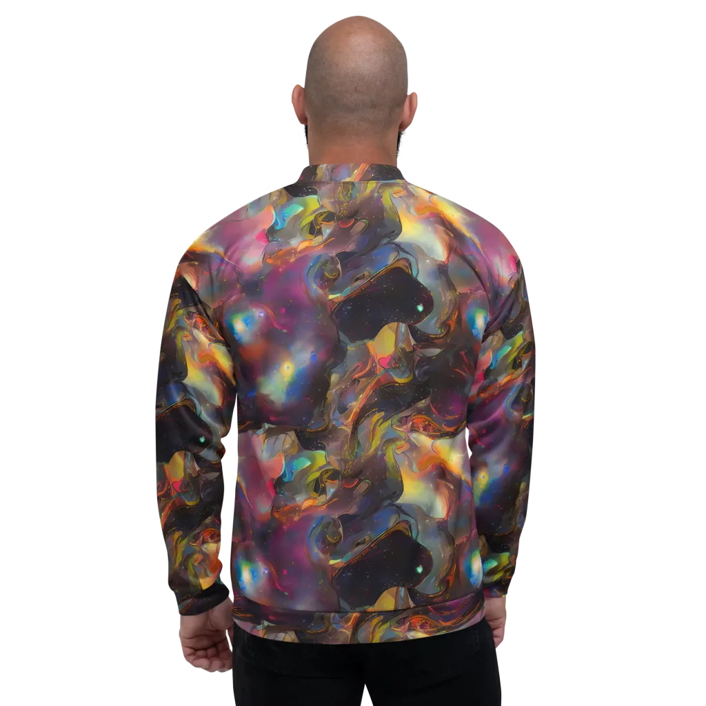 Cosmic Fusion on Bomber Jacket — Back