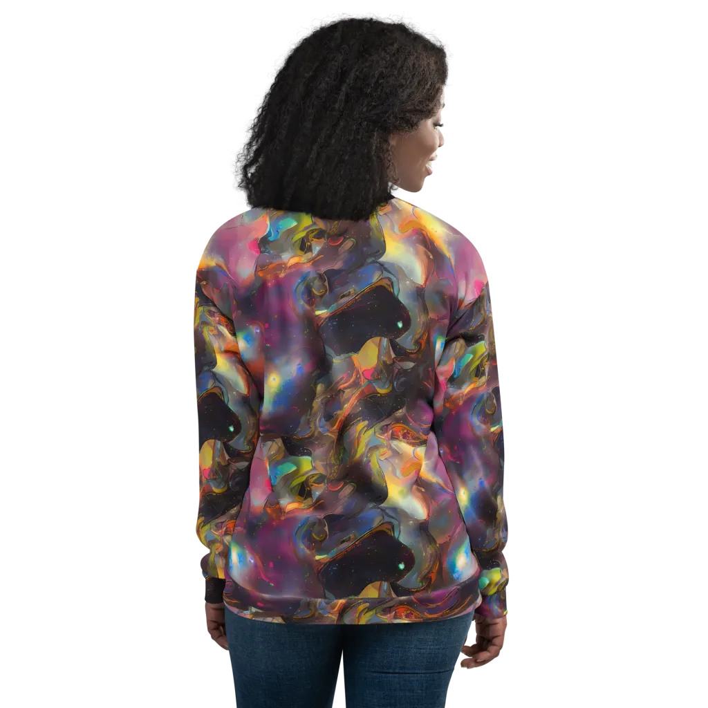 Cosmic Fusion on Bomber Jacket — Back