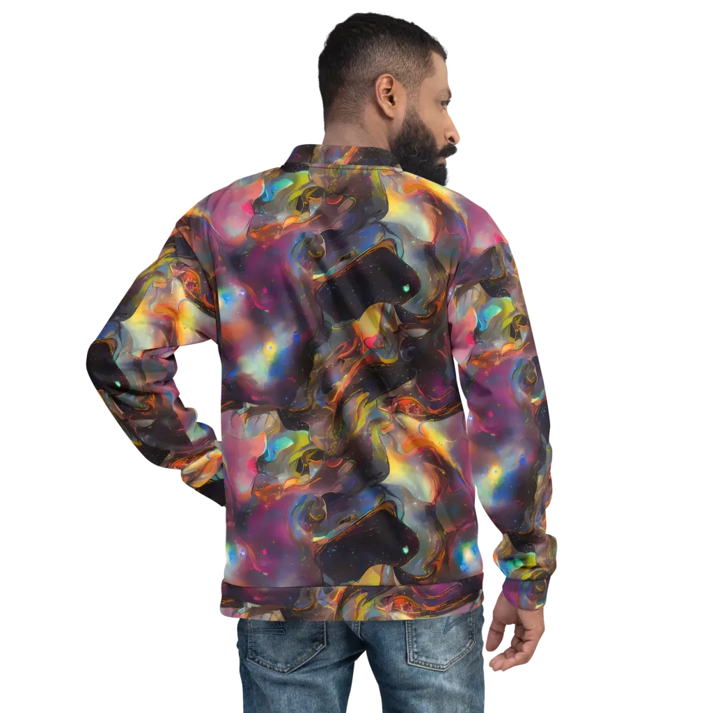 Cosmic Fusion on Bomber Jacket — Back
