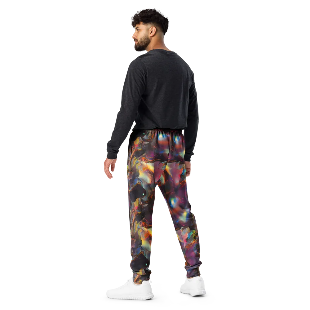 Cosmic Fusion on Men's Joggers — Back