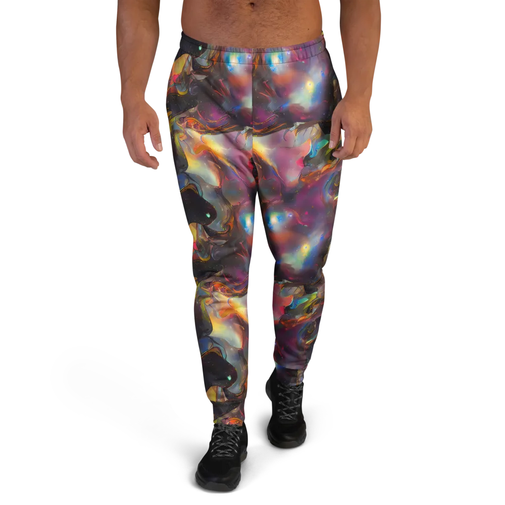 Cosmic Fusion on Men's Joggers — Front