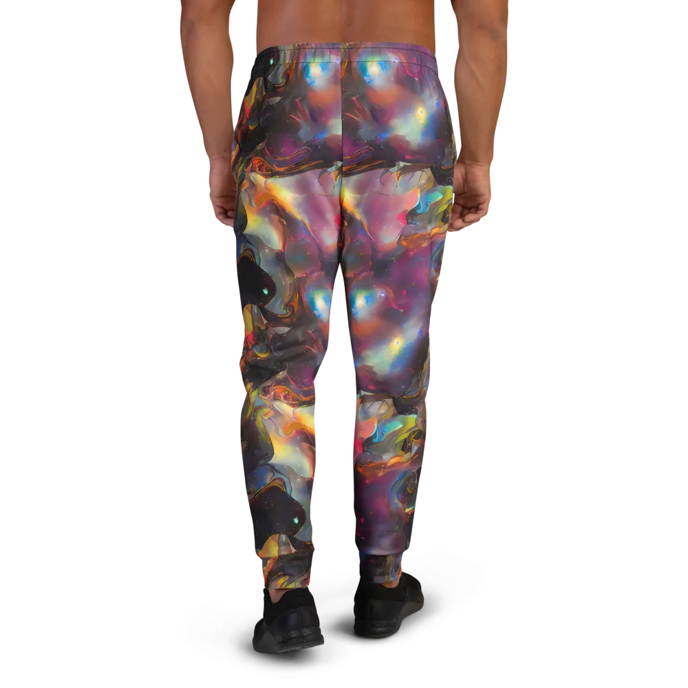 Cosmic Fusion on Men's Joggers — Back