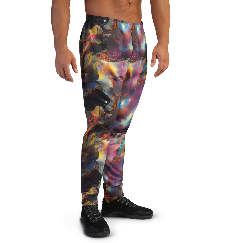 Cosmic Fusion on Men's Joggers — Right