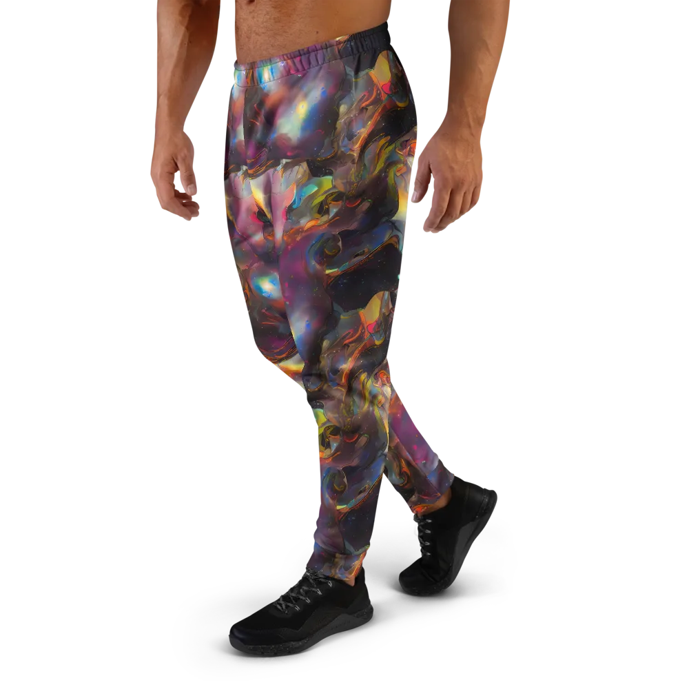 Cosmic Fusion on Men's Joggers — Left