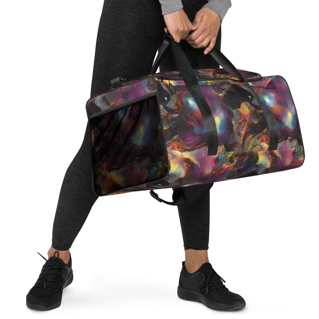 Cosmic Fusion on Duffle Bag — Right Front