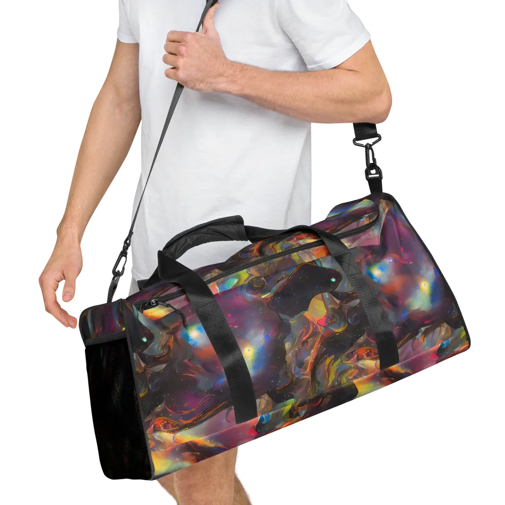 Cosmic Fusion on Duffle Bag — Right Front