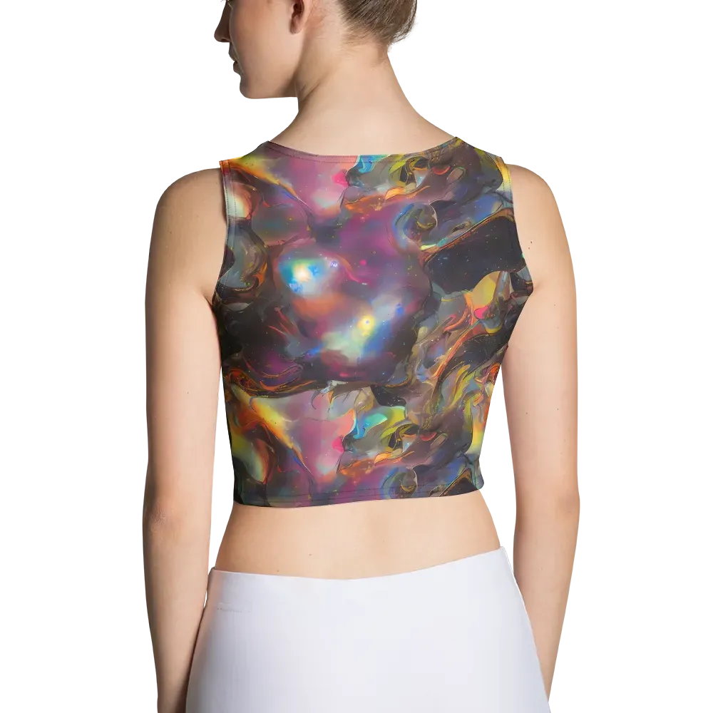 Cosmic Fusion on Crop Top — Back