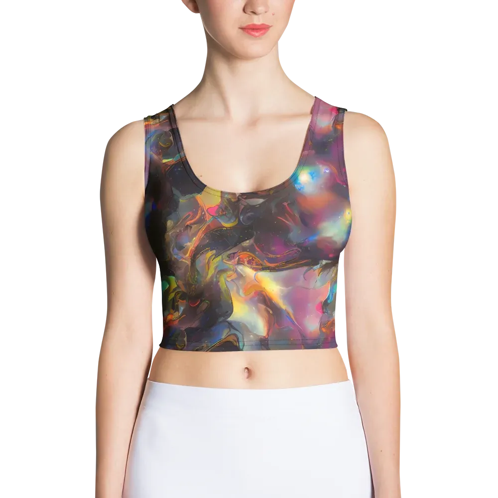Cosmic Fusion on Crop Top — Front